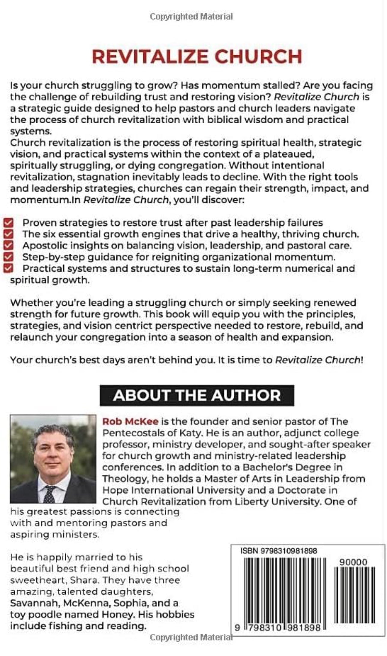 Revitalize Church: An Apostolic Perspective on Church Health & Growth