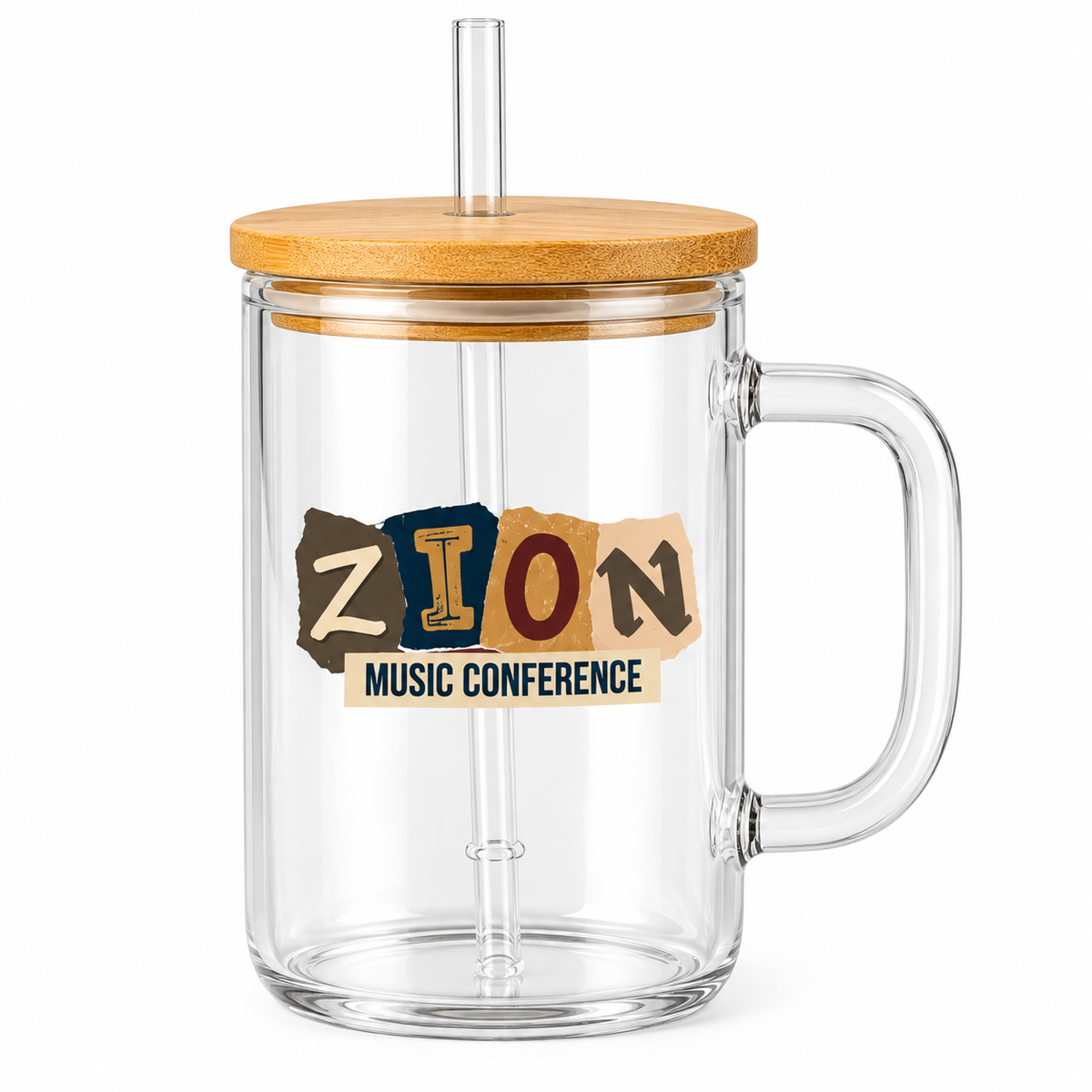 Zion Glass Coffee Mug