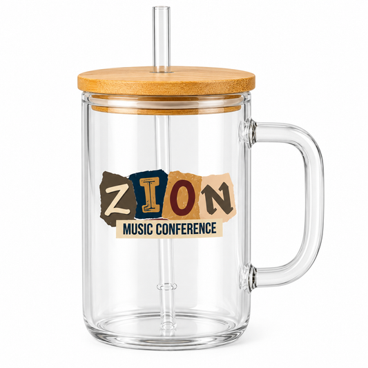 Zion Glass Coffee Mug