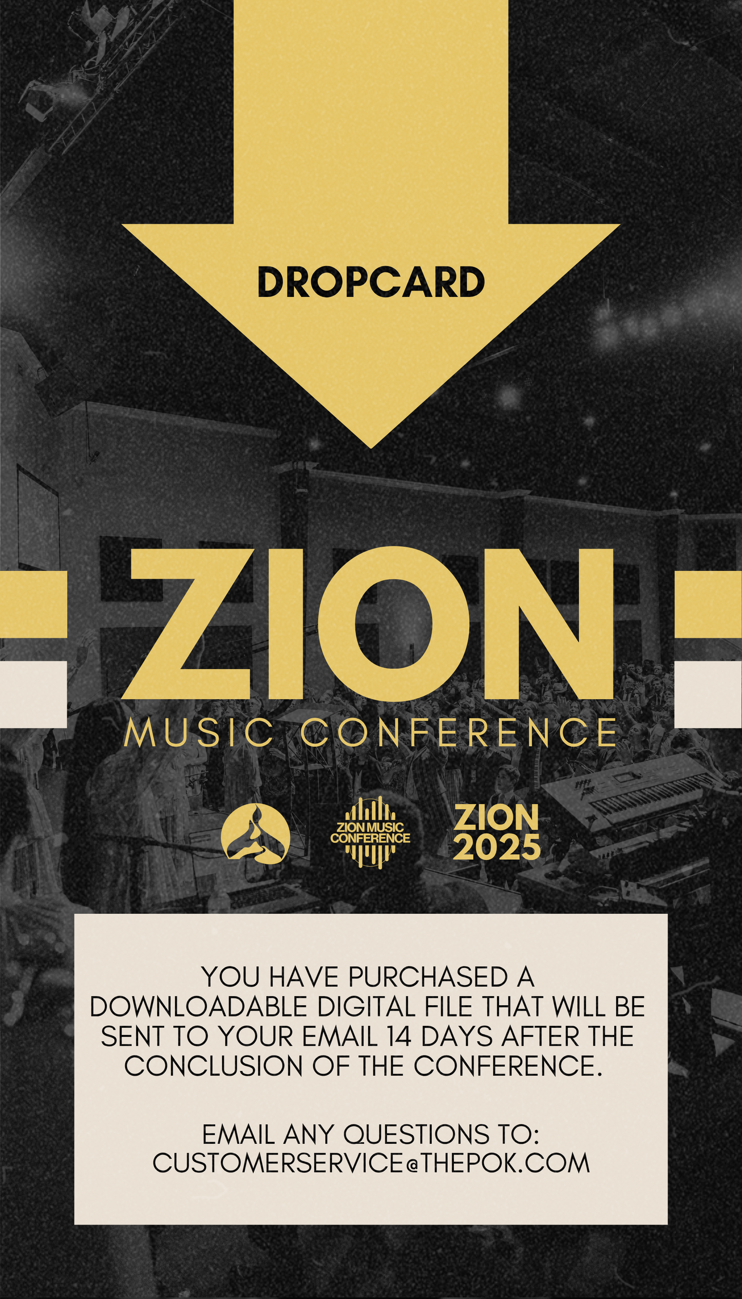 Zion Music Conference - Dropcard (2025)