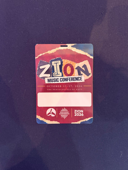 Zion New Music 2026 Card
