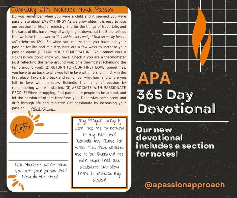 A Passion Approach - 365 Day Devotional: For Apostolic Women, by Apostolic Women