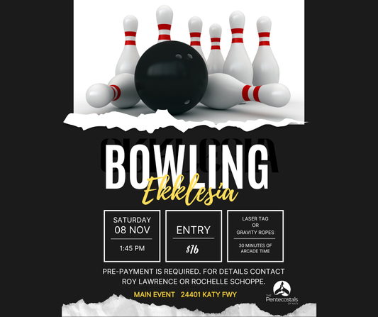 Ekklesia Single’s Rally - Bowling Ticket
